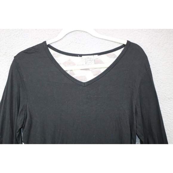 Parsley & Sage Long Sleeve Tunic Top-Size Small-Art to Wear-Boho-Hippie - Picture 4 of 9